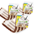 3x Wischmopp Bodenreiniger Bodenwischer Ersatzbezug Floor Hero Parkett Laminat