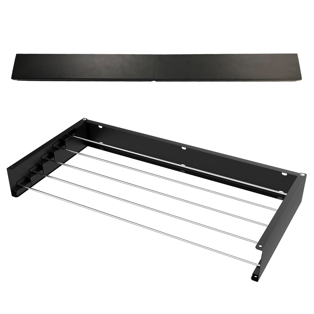 Wäscheständer klappbar zur Wandmontage im modernen Design.In- und Outdoor.