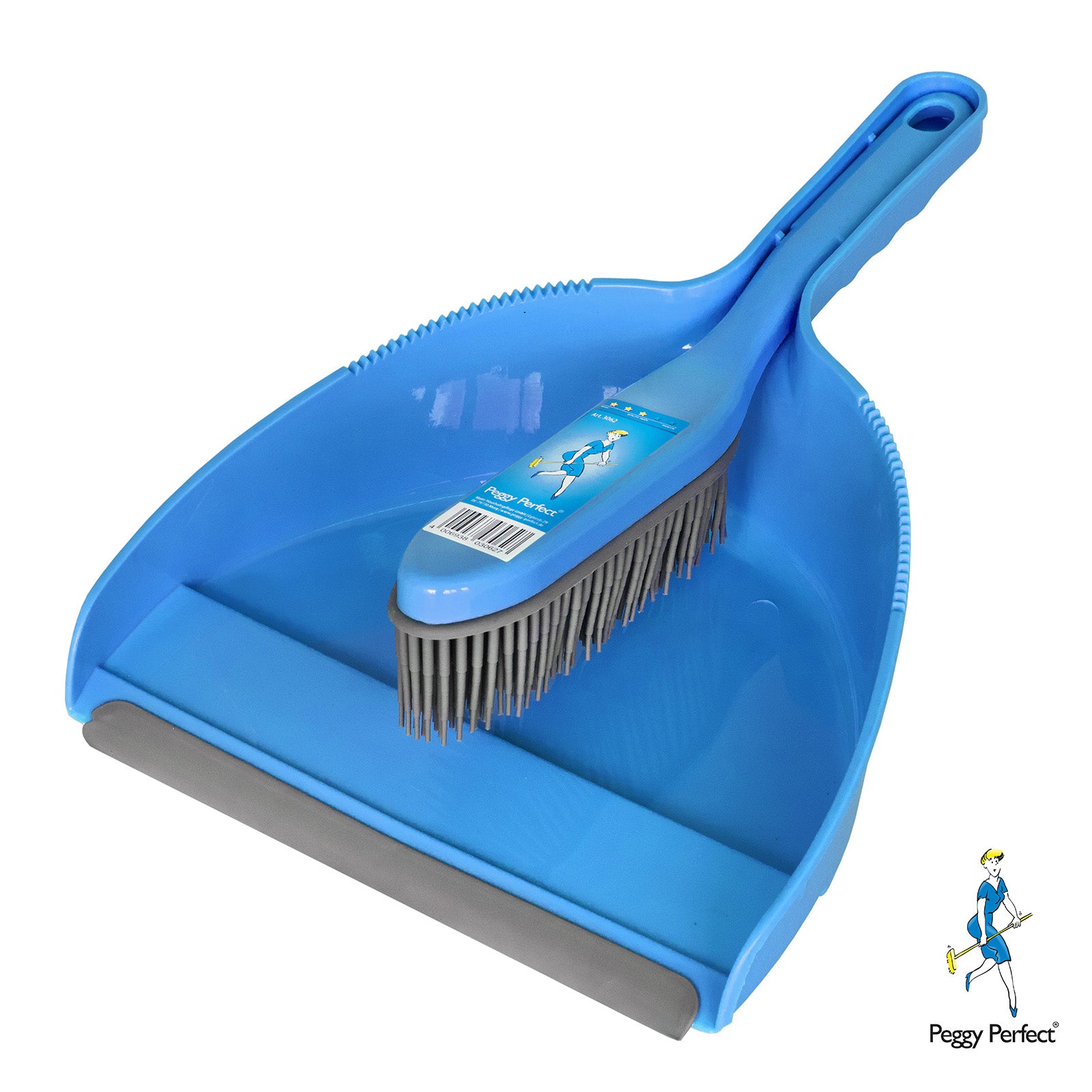 Kehrgarnitur Rubber Broom Gummibesen & Gummilippe Profi Trockenreinigung Besen