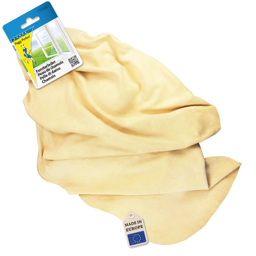 Fensterleder Ledertuch Echtleder Autoleder Premium Leder 68x50 cm