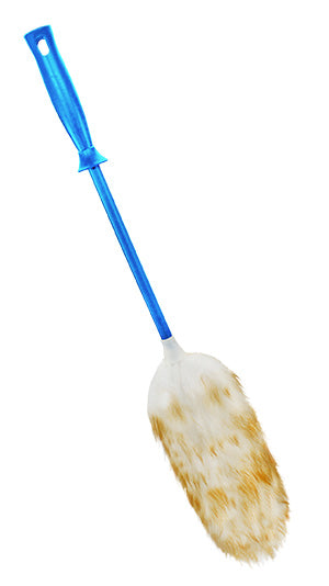 Staubwedel Lammwolle Lammfell Staubfeger Staubwischer 100% Naturwolle