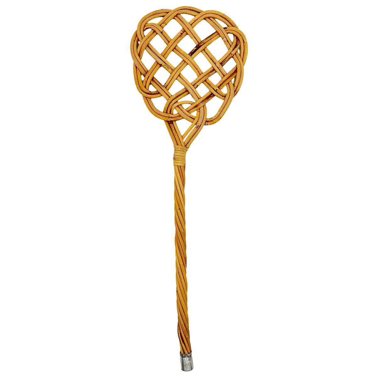 Teppichklopfer  Sonne aus Korbweide 75x25,5cm - handgefertigtes Qualitätsprodukt