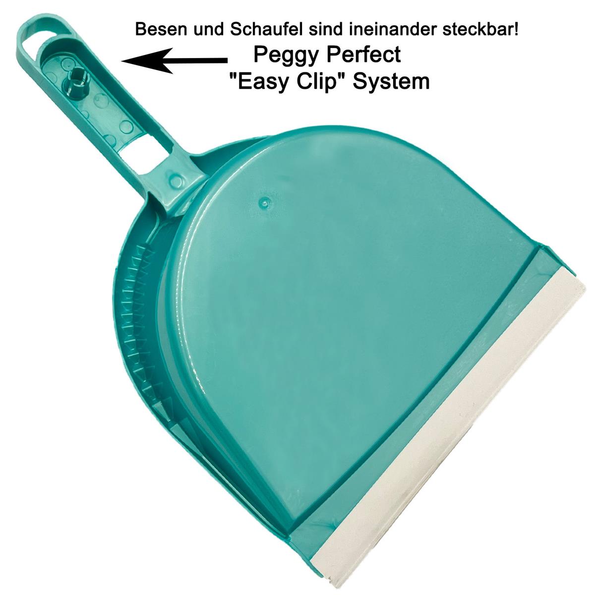 Kehrgarnitur Kehrset mit Holzbesen und Kunststoffschaufel Pine Apple Design