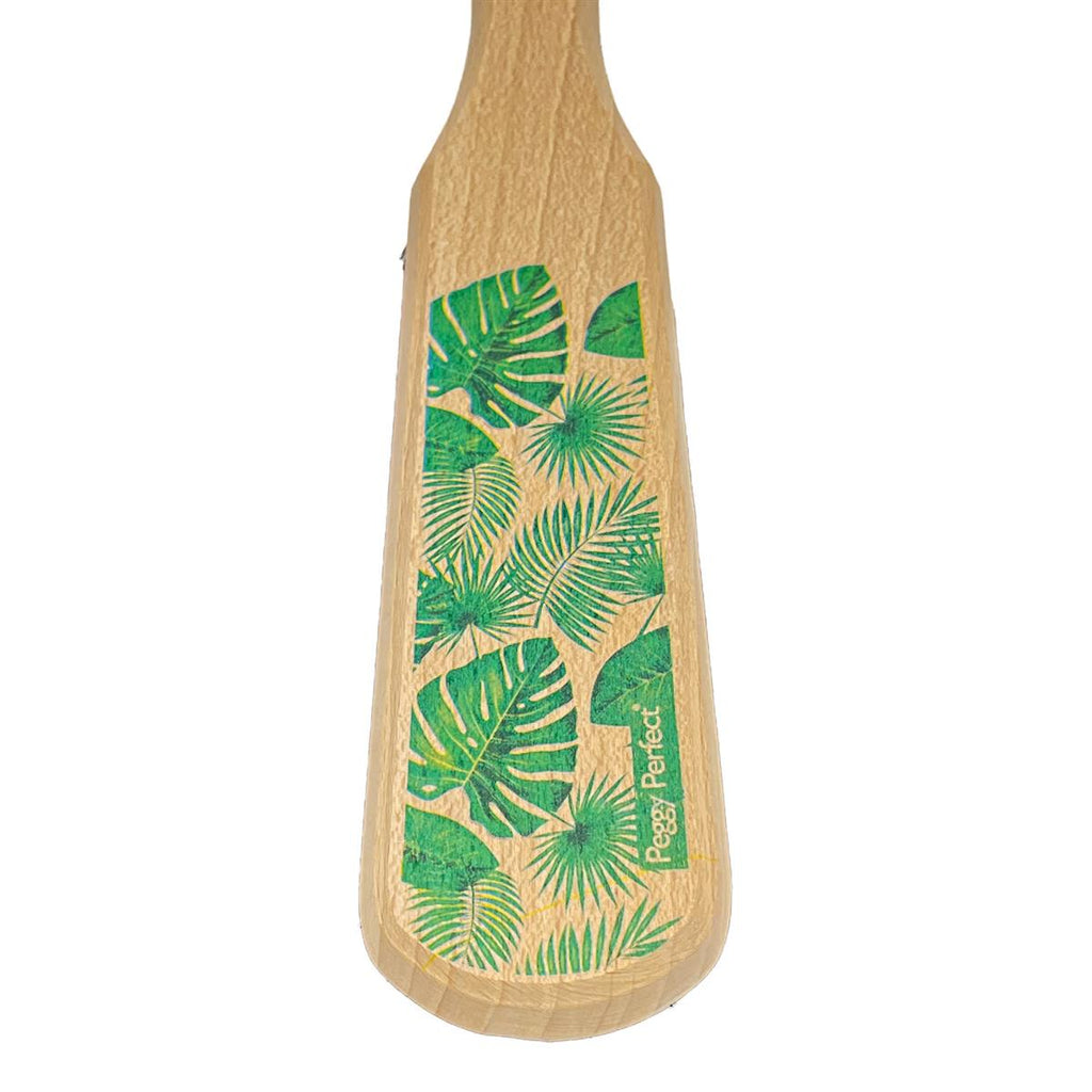 Kehrgarnitur Kehrset mit Holzbesen und Kunststoffschaufel Botanical Design
