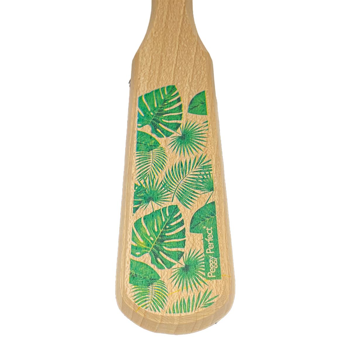 Kehrgarnitur Kehrset mit Holzbesen und Kunststoffschaufel Botanical Design