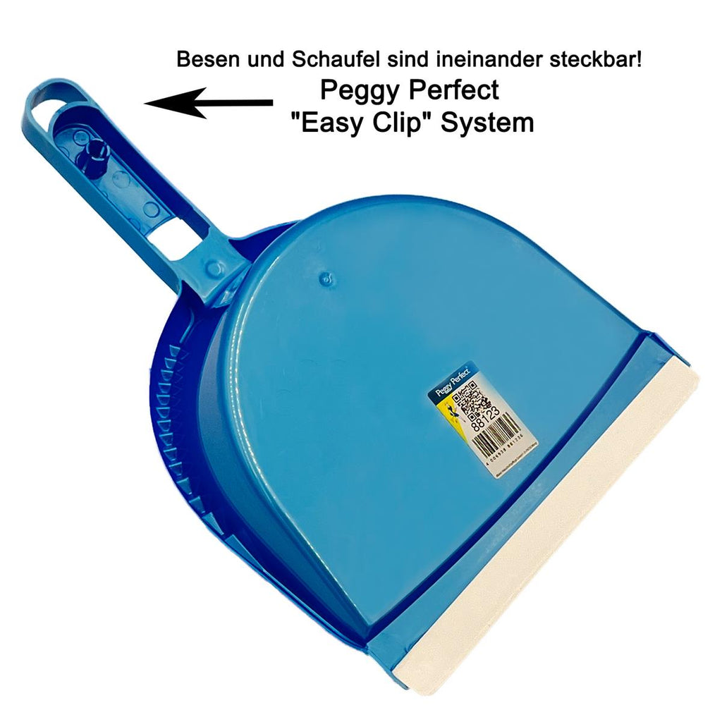 Kehrgarnitur Kehrset mit Holzbesen und Kunststoffschaufel Lama Design