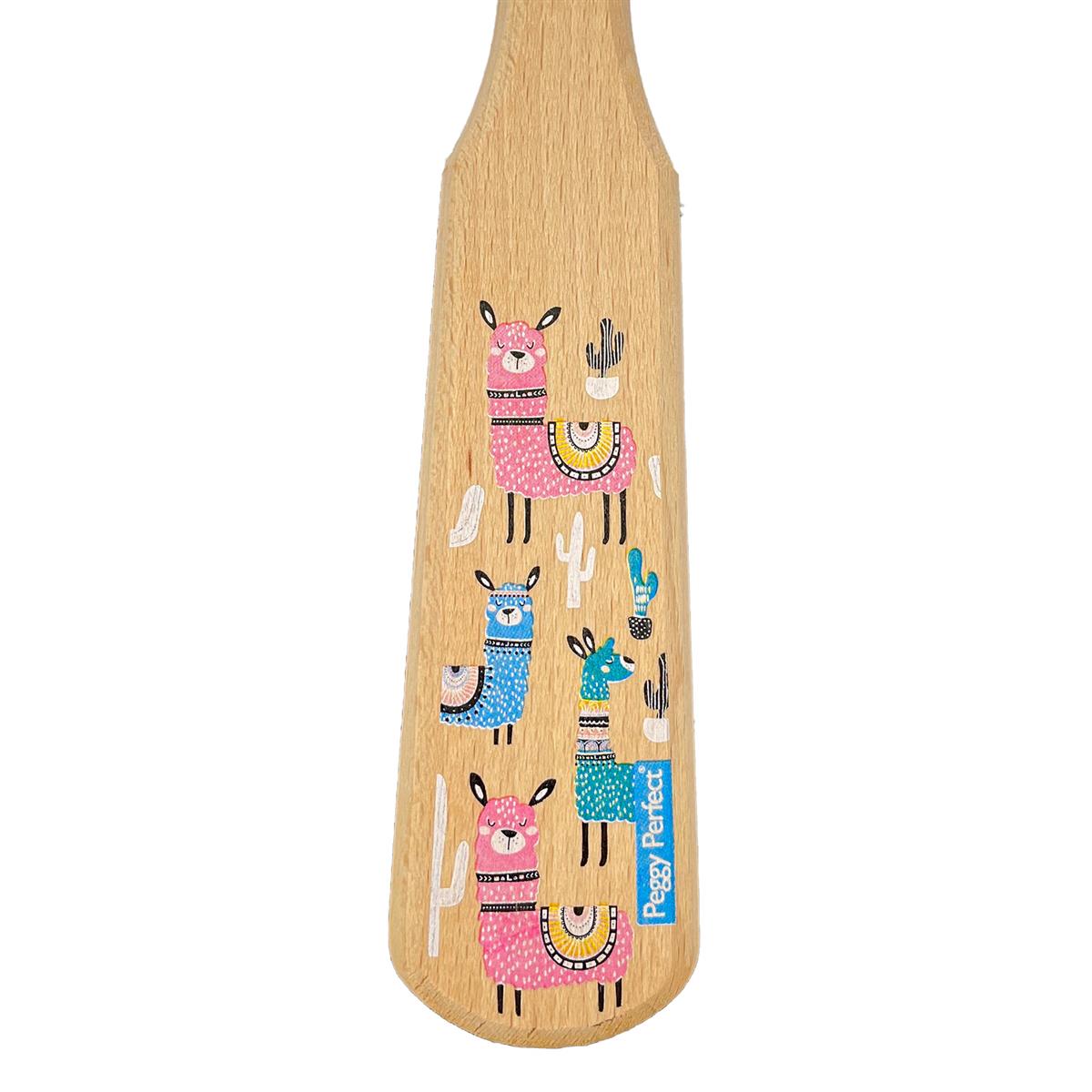 Kehrgarnitur Kehrset mit Holzbesen und Kunststoffschaufel Lama Design