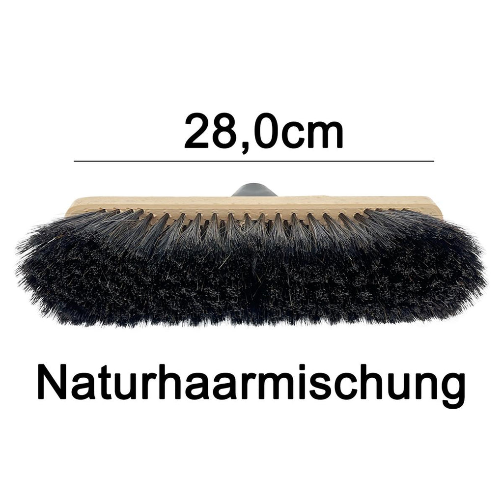 Stubenbesen Zimmerbesen Besen mit Teleskopstiel Stiel im Panda Bär Design