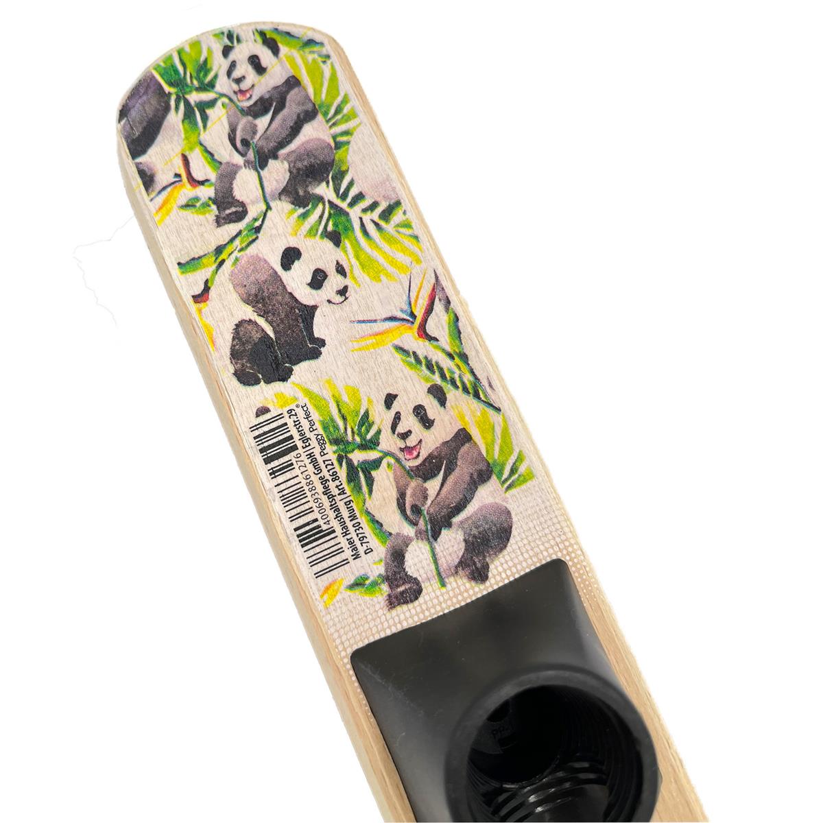 Stubenbesen Zimmerbesen Besen mit Teleskopstiel Stiel im Panda Bär Design