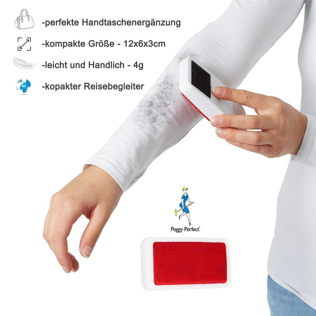 Textilbürste, Kleiderbürste, Stoffbürste, Reisebürste, Fusselbürste 12x6x3cm