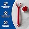 Rival 6er Set Spülbürste Euro-Line mit 5 Wechselköpfen rot