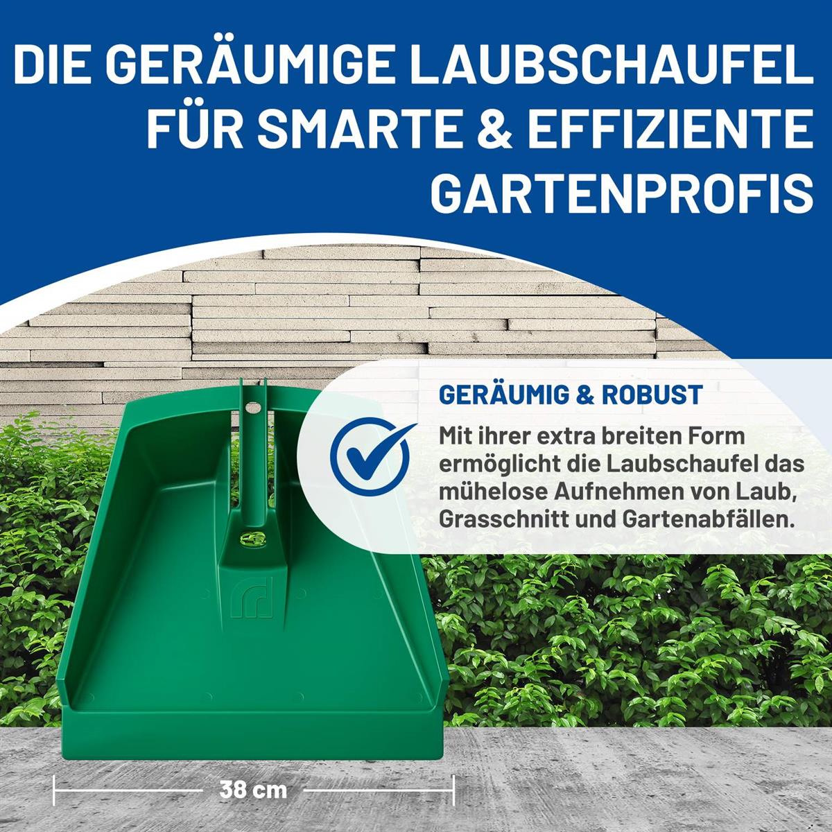 Rival 3-teiliges Garten-Set – enthält Besen mit Stiel (Breite: 32 cm)