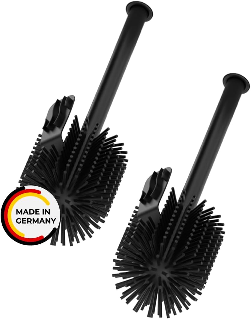 Rival 2er-Set Ersatz WC-Bürstenköpfe - Noppenbürste, für Life Style WC-Garnitur