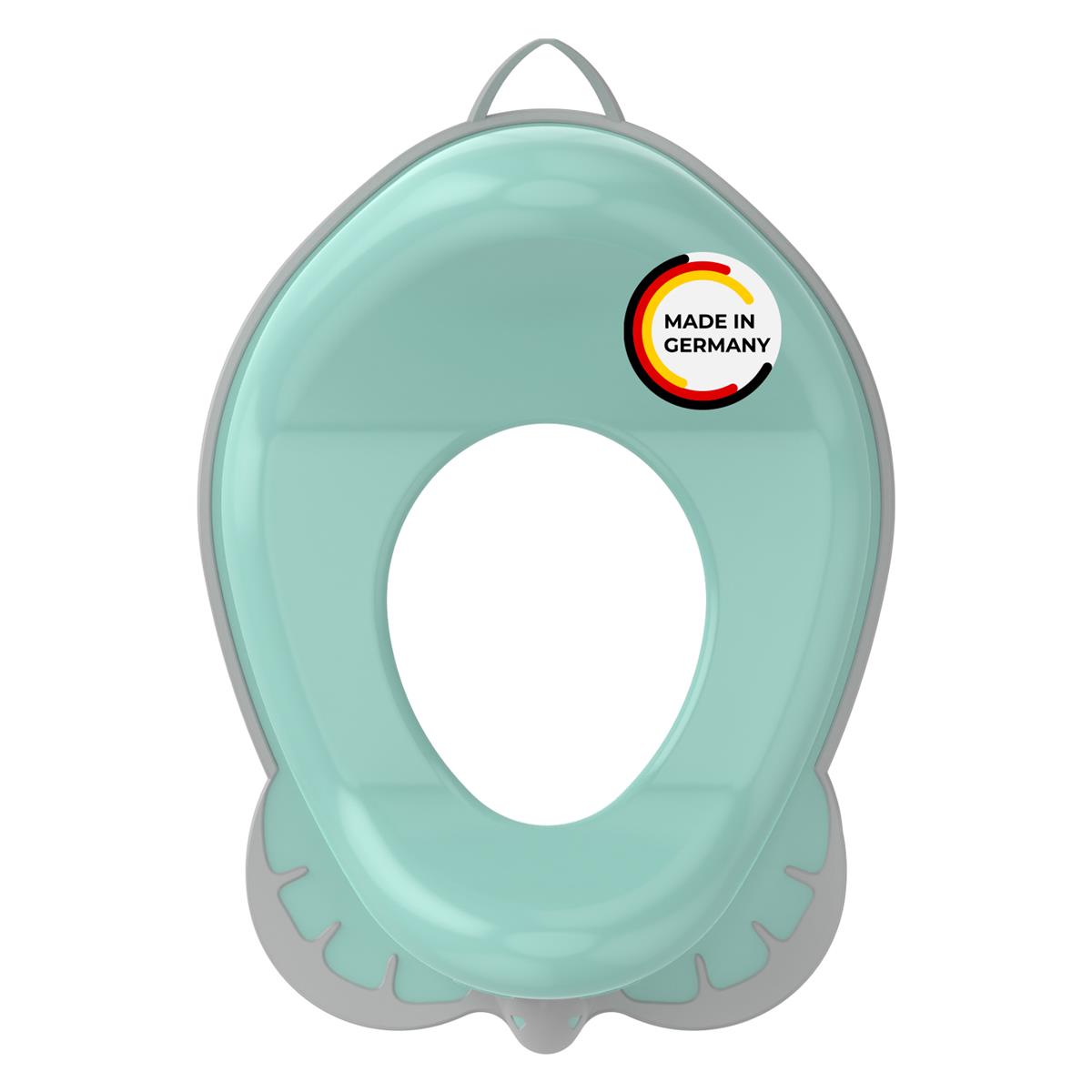 Rival Kinder-Toilettensitz blaugrün/grau mit Gummierung