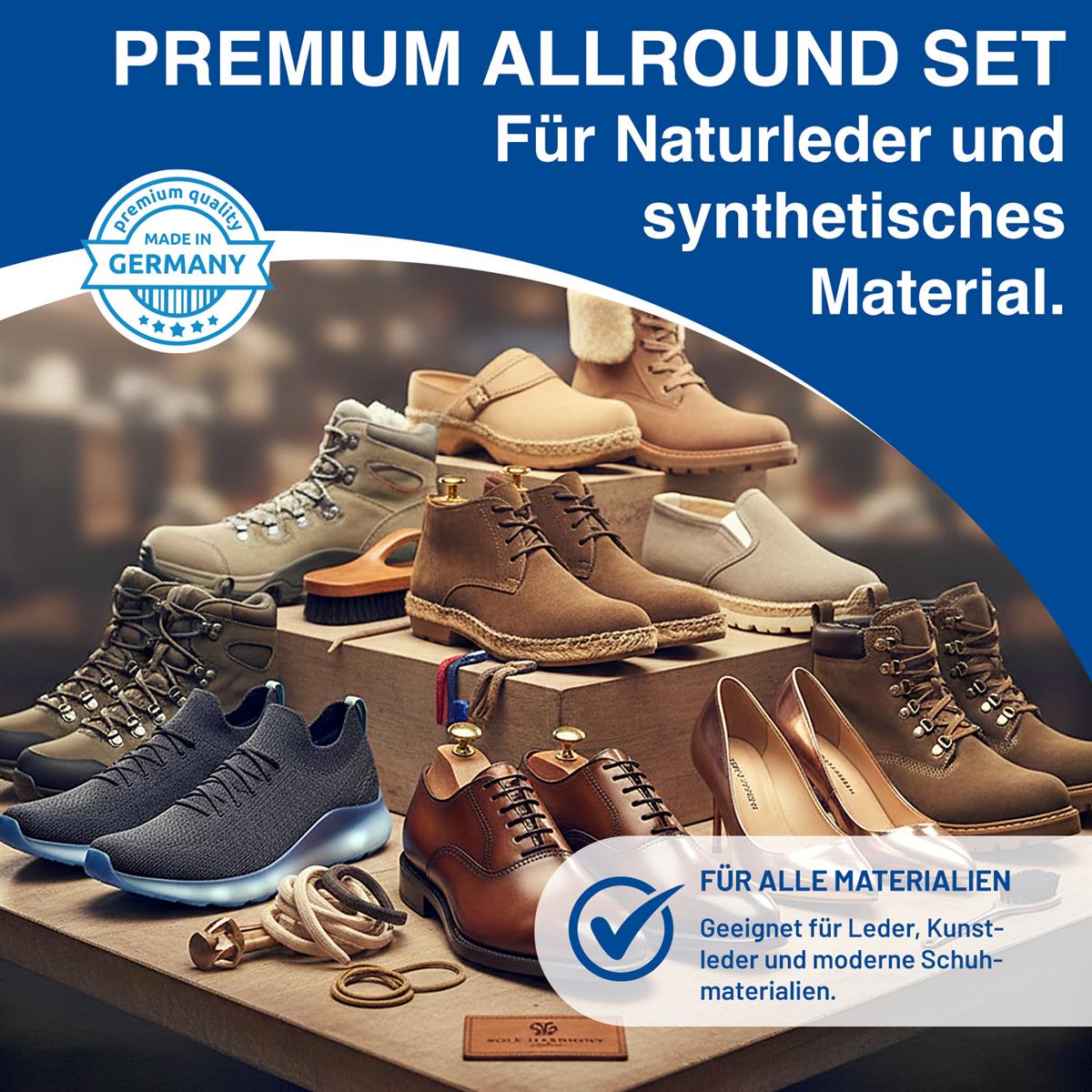 RIVAL Schuhputzset 6-teilig