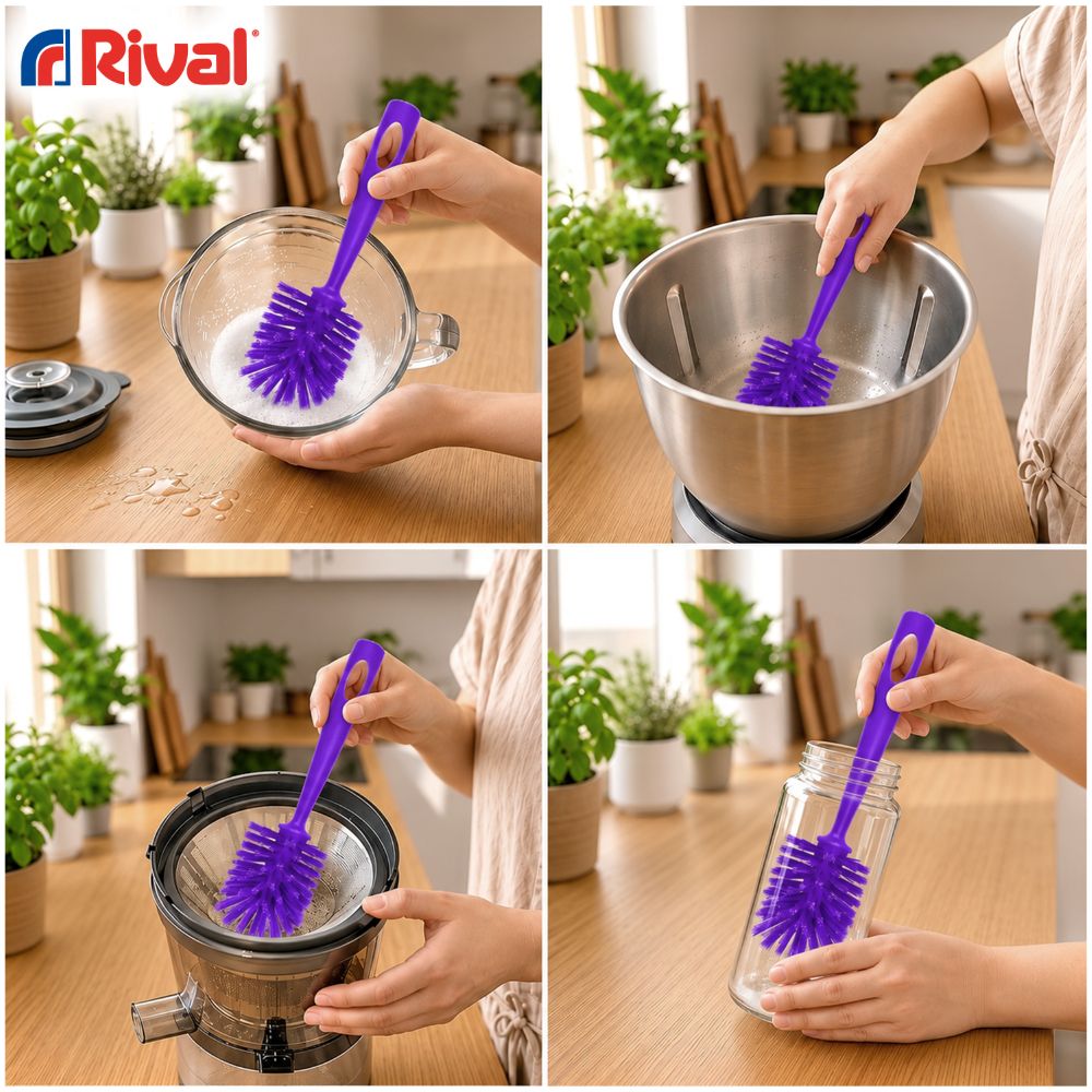 Rival Spülbürsten 2er Set - Reinigungsbürste 2x sand