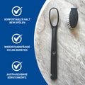 Rival 6er Set Spülbürste Euro-Line mit 5 Wechselköpfen  grau - oval
